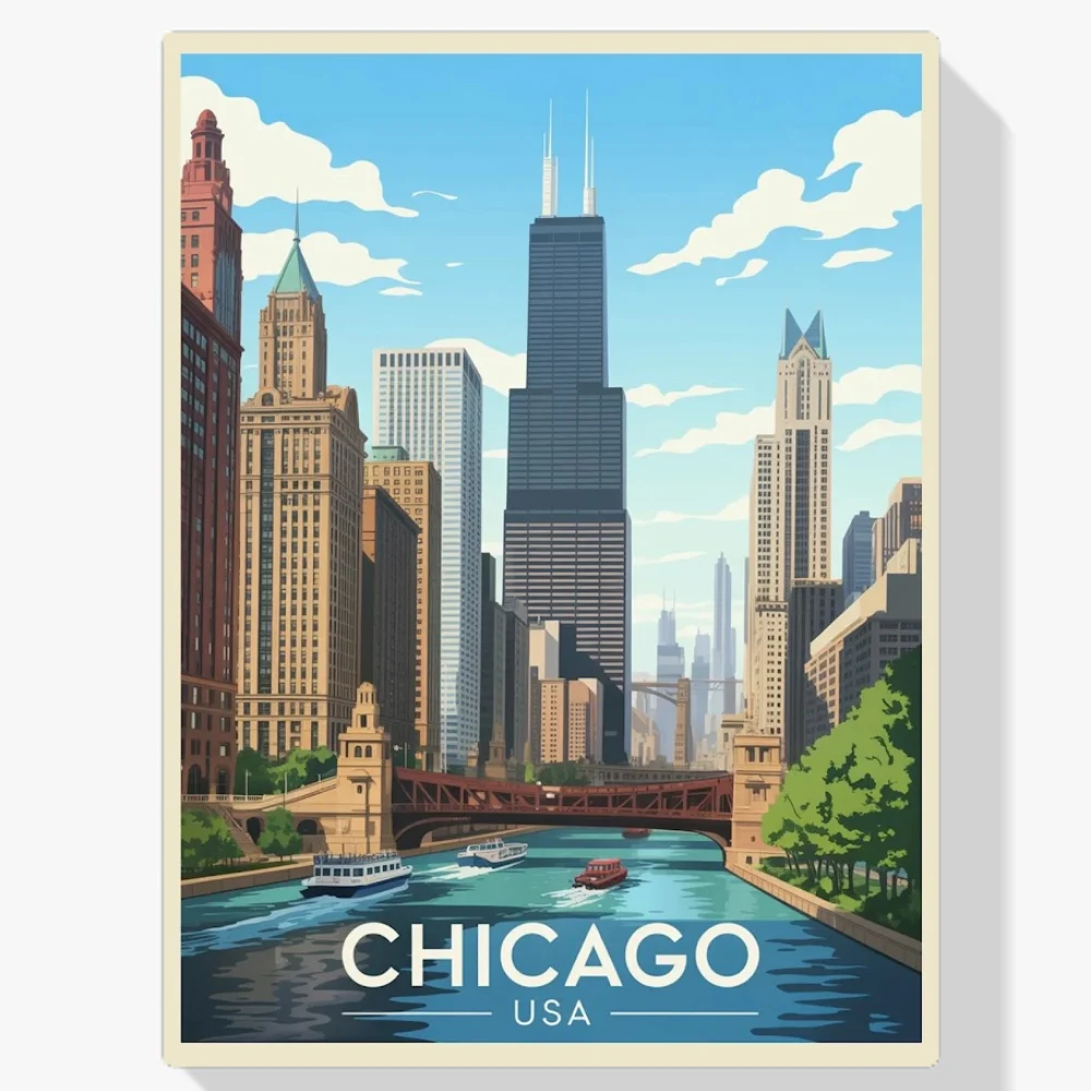 Pintar por Números - Chicago, EE. UU